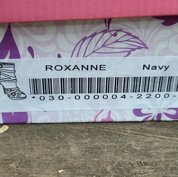 Blue Roxanne Booties by Shoedazzle sz7.5 - Picture 2 of 8